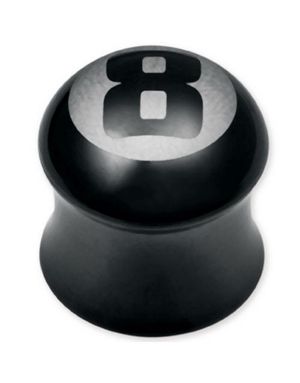 Nr. 8 - Sort Piercing Plug