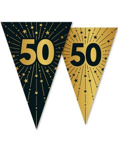 50-års Feiring - 10 Meter Banner med 15 Flagg