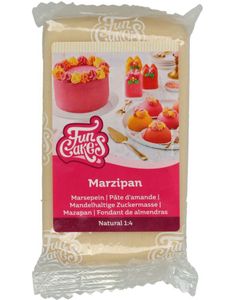 Funcakes Marsipan - Natural / Naturhvit 250 gram