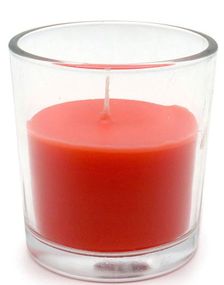 Duftlys i Glasbeholder med Bærmix Lugt (20 timers brændetid)