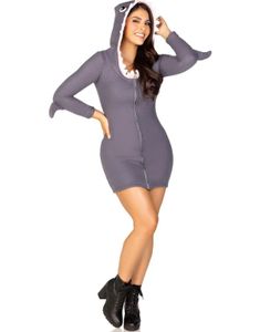 Cozy Shark - Haikostyme til Dame - Small
