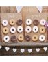 2 stk Rustikke Treat Yourself Donut-/ Smultringstativ 42x32 cm