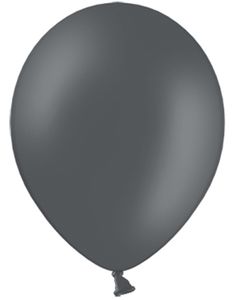 100 stk 30 cm - MEGAPACK - Mørkegrå Balloner