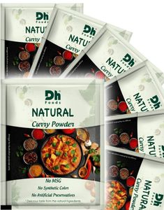 20 stk Natural Curry Powder - Karrykrydder - DH Foods - Hel Kasse 200 gram (Vietnam)
