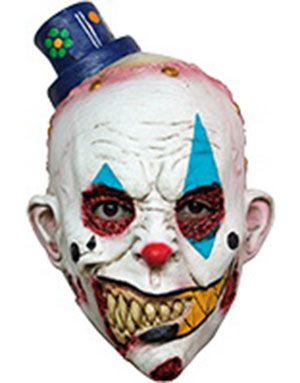 The Clown Of Nightmares - Heldækkende Børnemaske i Latex