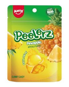 1792540800_6Peelerz Gummy Pinapple - Skrælbar Geléslik med Ananassmag 65 gram