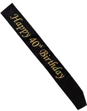 Happy 40th Birthday Ordensbånd