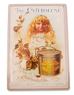 Try Cottolenf - 15x10 cm Metalskilt