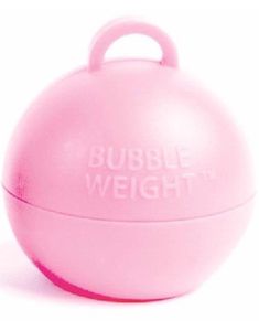 Bubble Weight - Lys Pink Ballonvægt med Fæstering