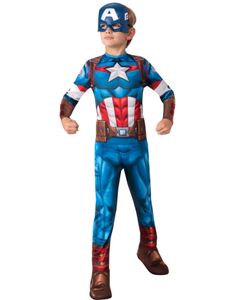 Lisensiert Captain America Kostyme til Barn