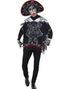 Day of the Dead Bandit Unisex Kostume med handsker og hat