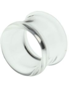 Gennemsigtig Pyrex Piercing Tunnel