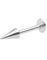 Long Spike Basic Labret Piercing