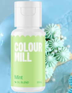 Colour Mill Mint Oliebaseret Madfarve - 20ml