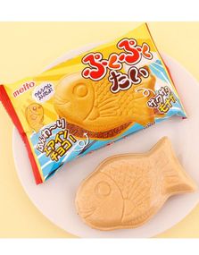 Meito Pukupuku Tai Air-In Choco - Kjeks med Luftig Sjokolade (Japan Import)