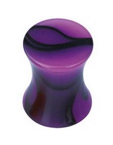 Smoked Stone - Lilla Akryl Plug