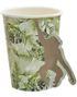 8 stk Jungelkopper med Pop-Up 266 ml - Let's Go Wild!