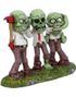 Zombie Figur - Hear No Evil, See No Evil, Speak No Evil 15,5 cm