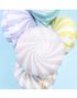 Lys Rosa Candy Mønstret Folieballon 45 cm