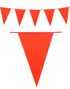 Orange Banner med Store Vimpel Flag 10 meter 