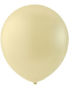 100 stk 13 cm - MEGAPACK - Ivory/Elfenben Små Balloner