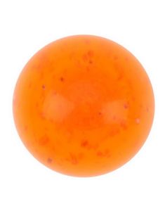 Glitrende - Orange Akrylkugle