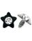 Star With Stone - Sort Dermal Anchor Kugle