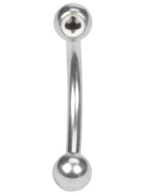 Spar - 1.2 mm x 8 mm Øjenbrynspiercing