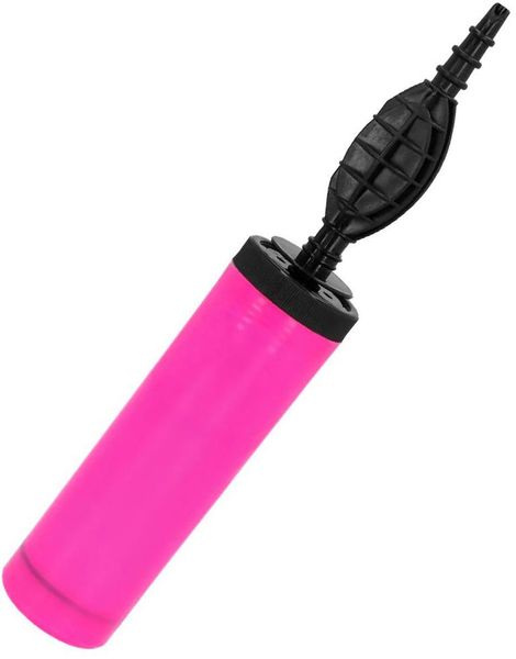 Rosa Ballonpumpe