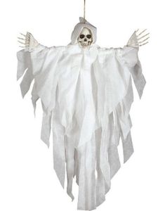 Hvitt Hengene Skjelett - 75 cm