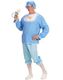 Blåt Voksen Babykostume til Mænd