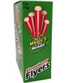 12 Stk Maxilin Strawberry Flyers - Lakrisstænger med Jordbærfyld - Hel Kasse 900 Gram