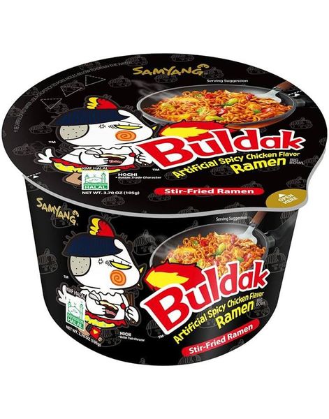 Samyang Buldak Hot Chicken Ramen Flavour Bowl 105 gram (Korea Import)