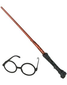 Harry Potter Inspireret Tryllestav Og Briller