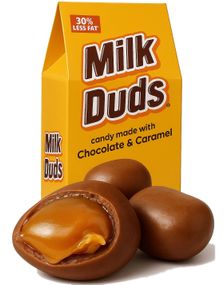 Milk Duds Karton - Chokoladekugler Med Karamel 283 Gram (USA Import)