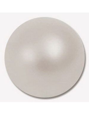 Perle Hvid - 8 mm Akrylkugle til 1,6 mm stang