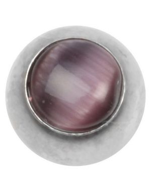 Katteøje Lilla - 6 mm Stålkugle til 1,6 mm Stang