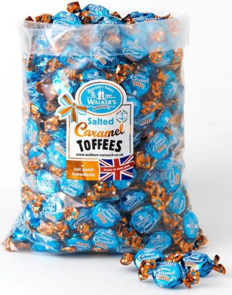 2,5 kg Walkers Salted Caramel Toffees – Hel Eske