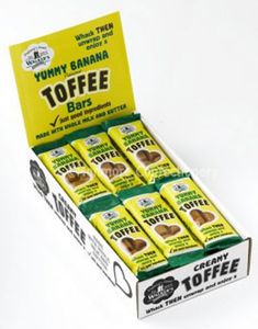24 stk Walkers Yummy Banana Toffee Bar - Æske med Karamel-Barer