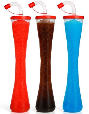 3 stk 400 ml Slushbæger