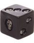 Dice With Death - Hodeskalle Terninger Svart 5 Pack