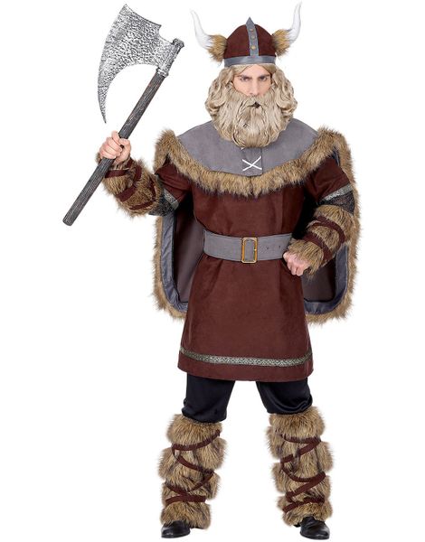 Komplet Viking Kostume til Mænd 6 Dele
