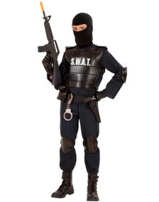 Komplet S.W.A.T Børnekostume