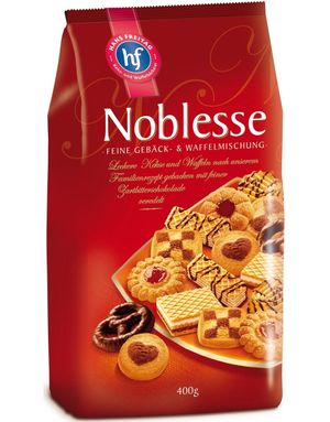 Noblesse - Assortiment av Kjeks og Vaffelkjeks 400 gram