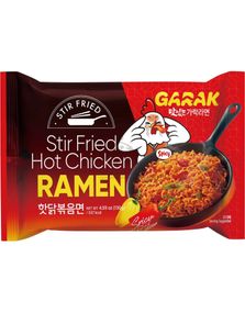 GARAK Stir Fried Hot Chicken Ramen 130 gram (Korea Import)