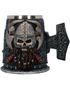 Danegeld - Stort Luksuriøst Krus med Vikingmotiv 14 cm