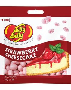 Jelly Belly Bean - Gelebønner med Strawberry Cheesecake Smak (USA Import)