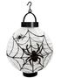 Lanterne med Edderkopmotiv og LED Lys 20 cm