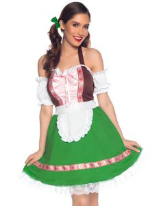 Gretchen - Oktoberfestkostyme til Dame