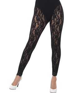 Sorte Blonde-Leggings
